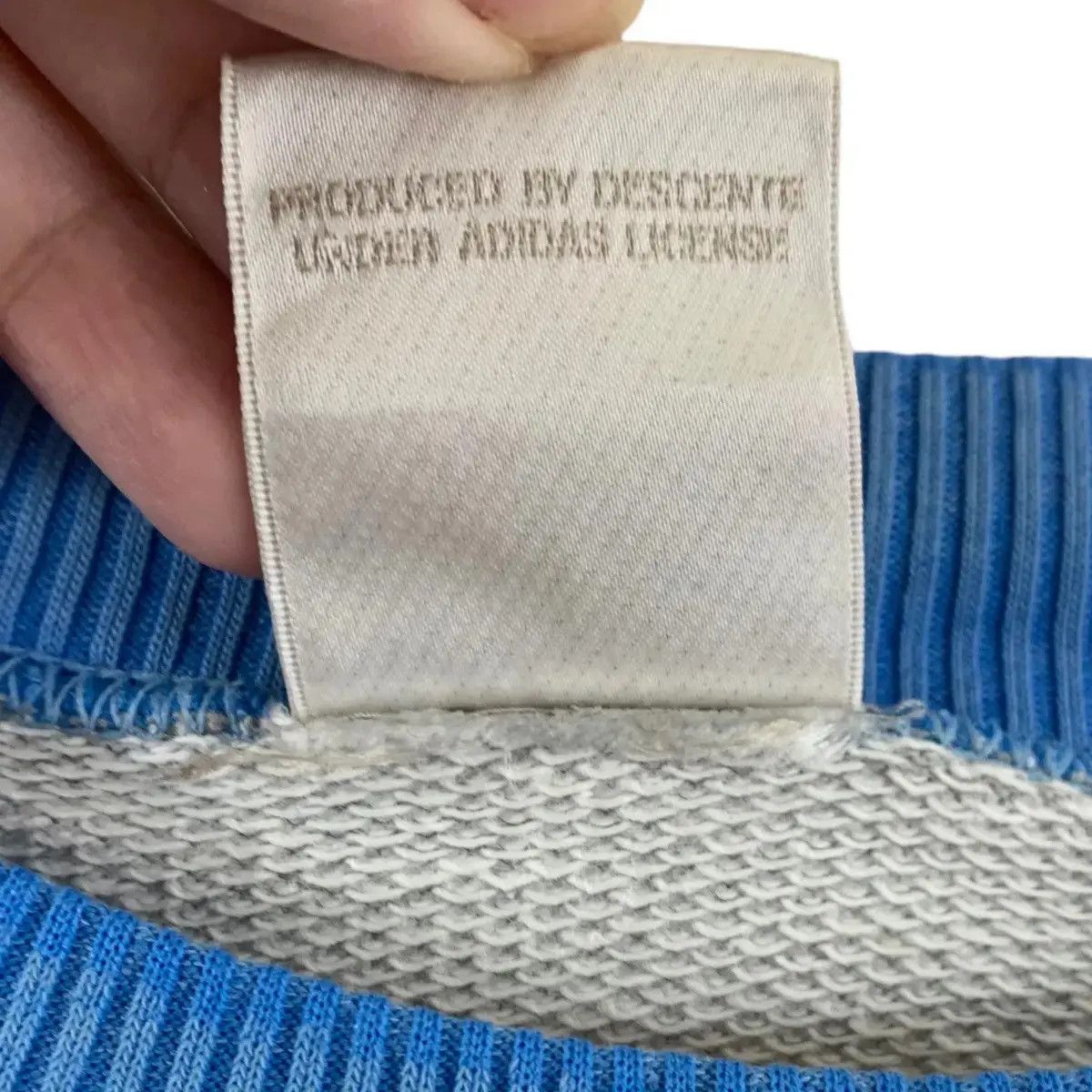Adidas Vintage 90’ ADIDAS ORIGINALS x DESCENTE Striped Sweatshirt Size L / US 10 / IT 46 - 8 Thumbnail