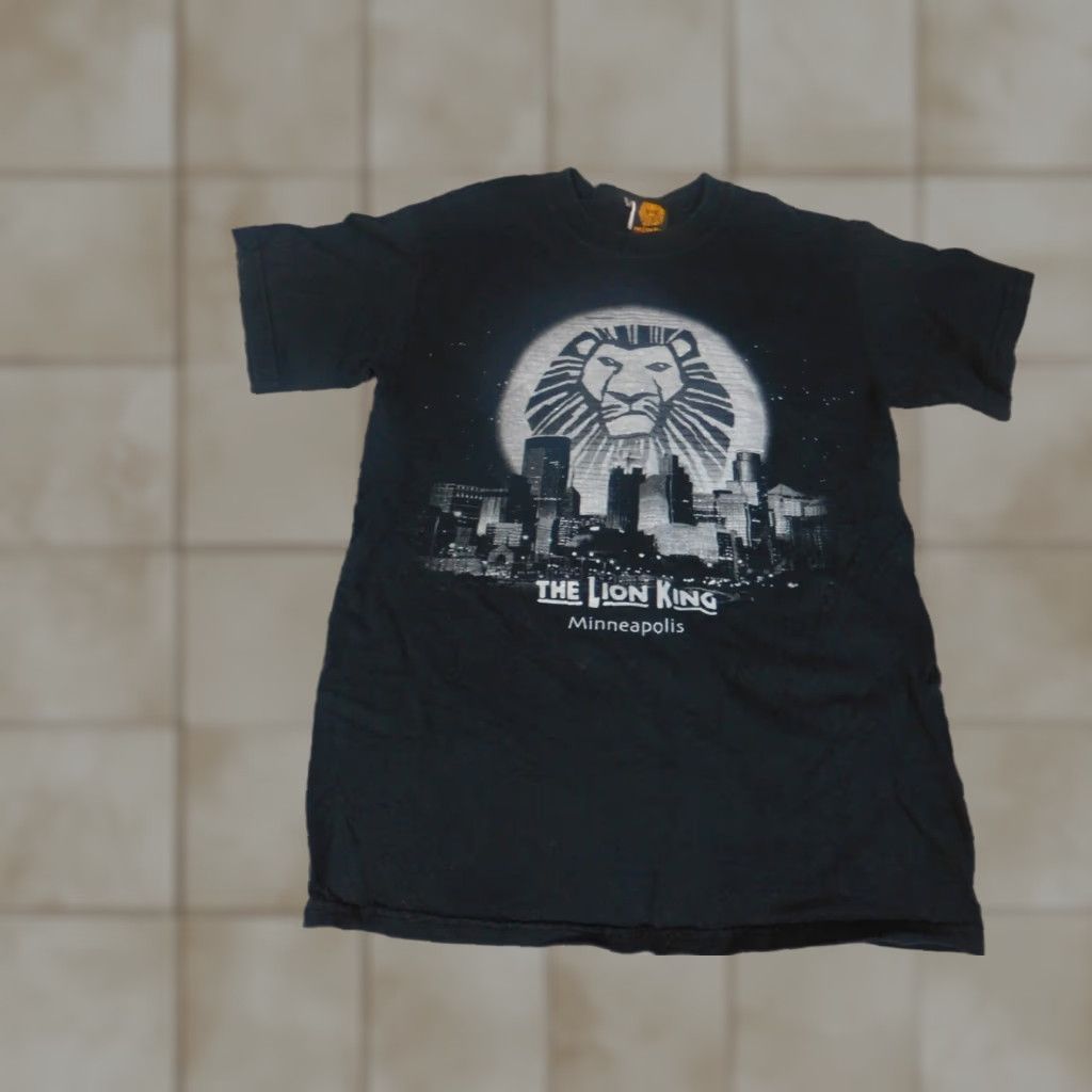 Disney Lion King Womens Shirt Small Black Disney graphic Size S / US 4 / IT 40 - 1 Thumbnail