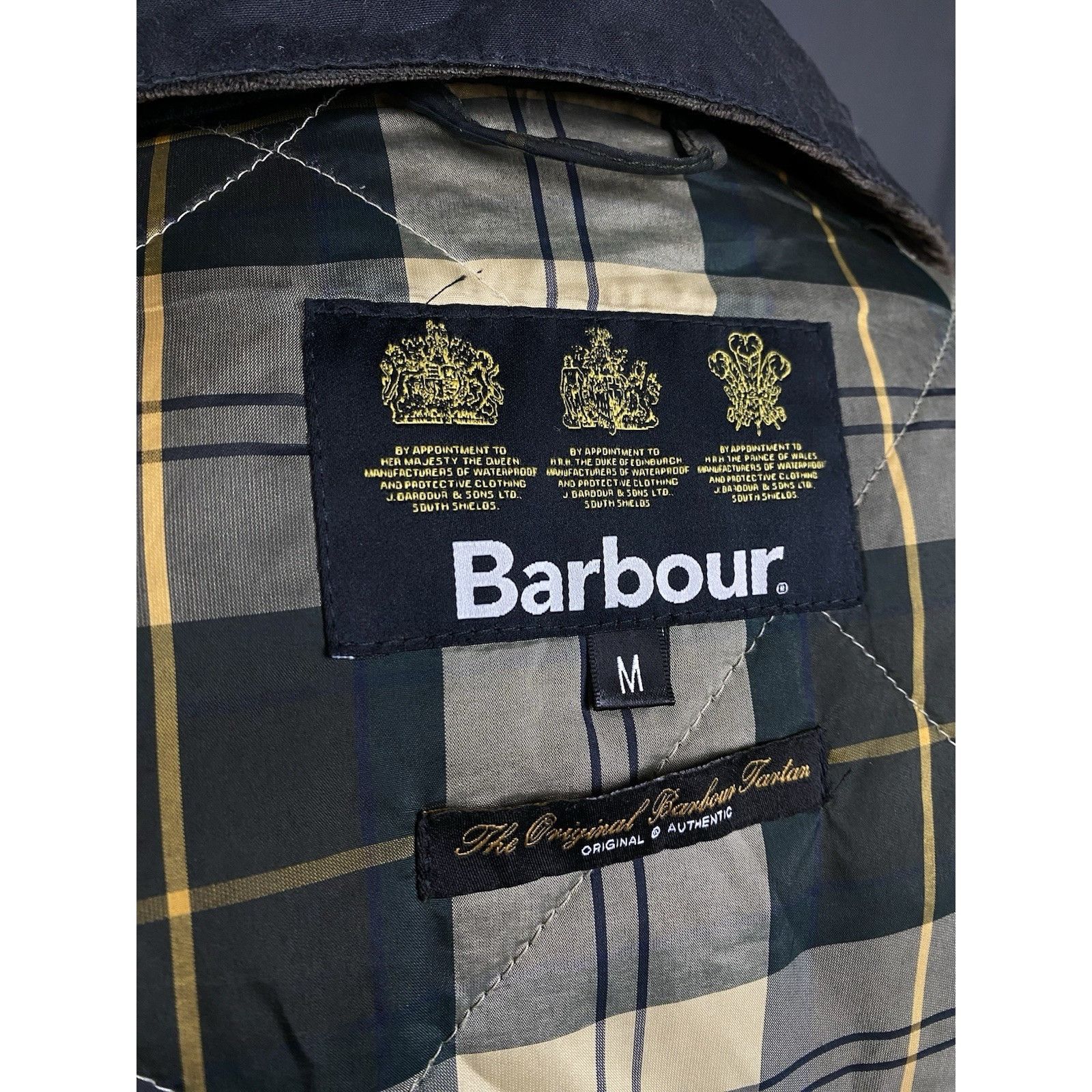 Barbour Barbour Reelin Men's Blue Multipocket Motorcycle Waxed Jacke Size US M / EU 48-50 / 2 - 14 Thumbnail