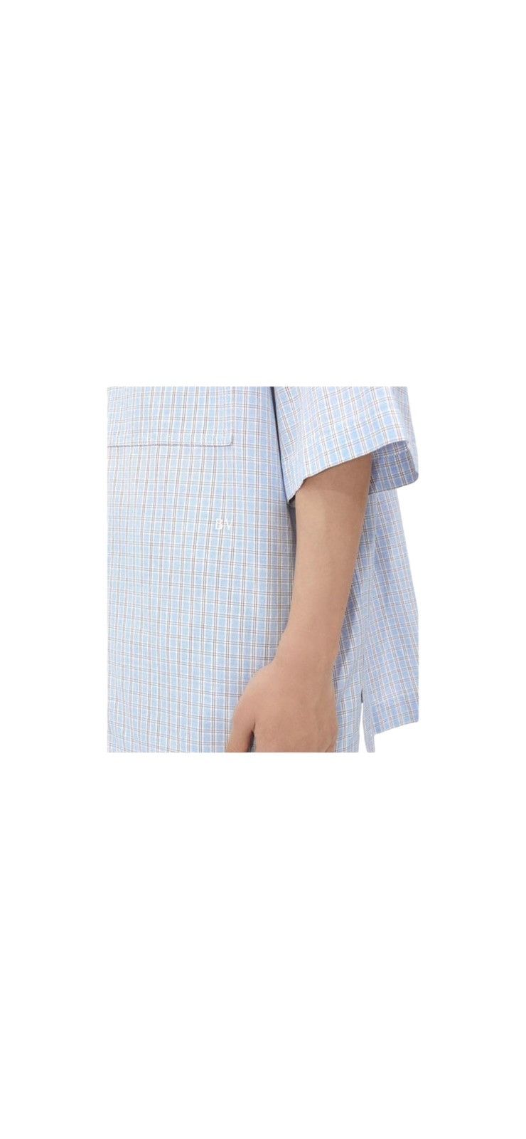 Bottega Veneta BOTTEGA VENETA COTTON LINEN CHECK OVERSHIRT Size US L / EU 52-54 / 3 - 4 Thumbnail