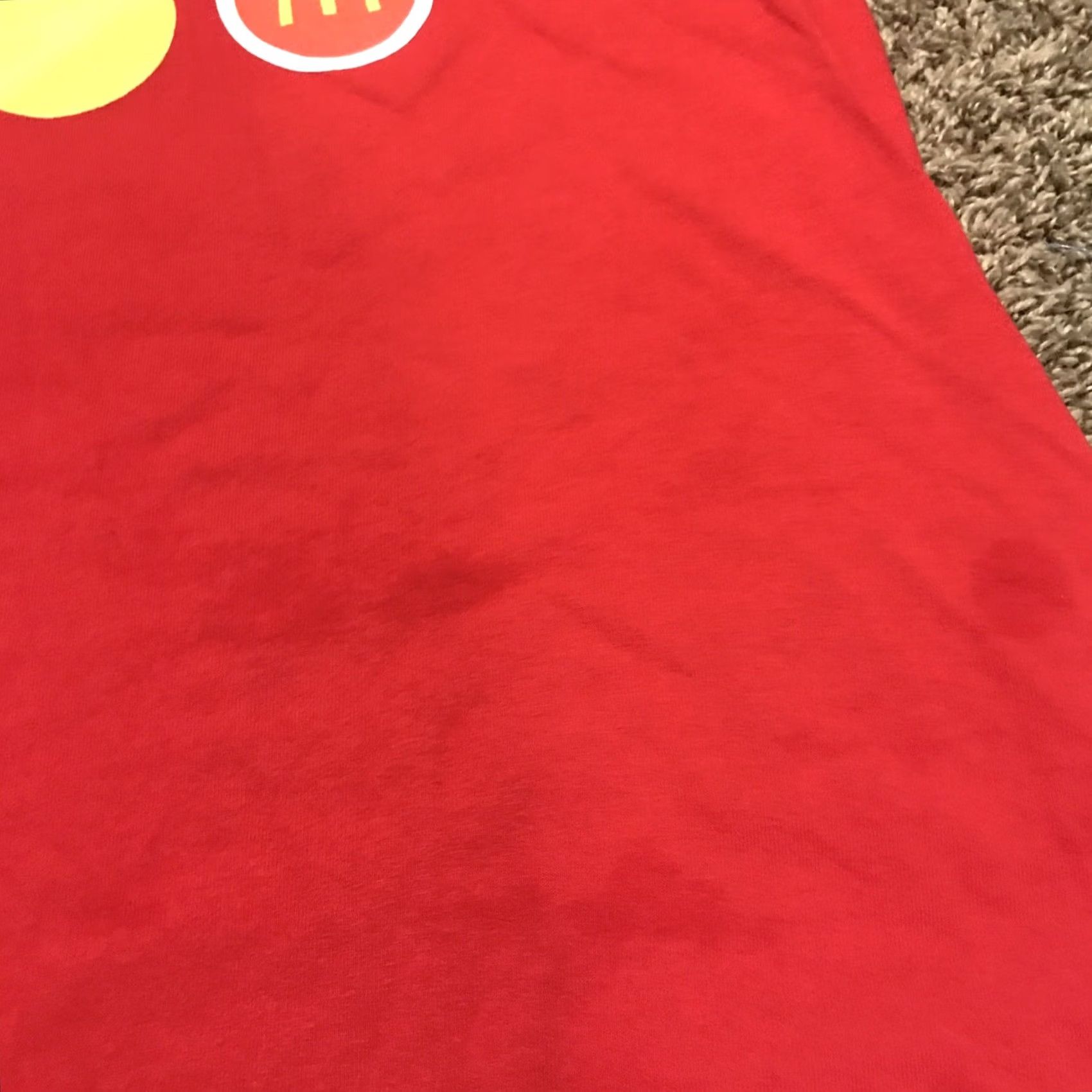 Vintage VINTAGE McDonald’s Workwear Shirt Unisex XL Red Cotton 30” Length 22" Chest - 1990s 2000s Christmas Crew Men Women Size US XL / EU 56 / 4 - 2 Thumbnail