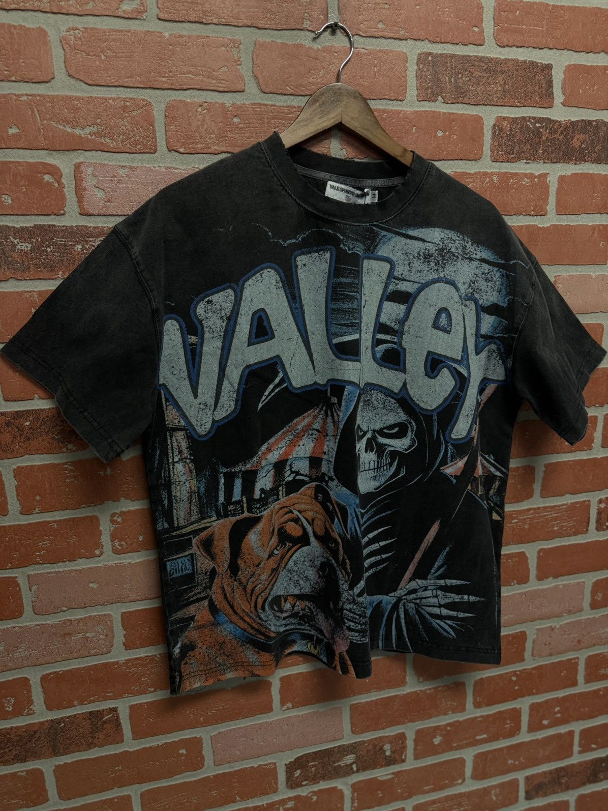 Vale Vale Valley Grim Reaper Tee Shirt Size M Brand New Size US M / EU 48-50 / 2 - 2 Thumbnail