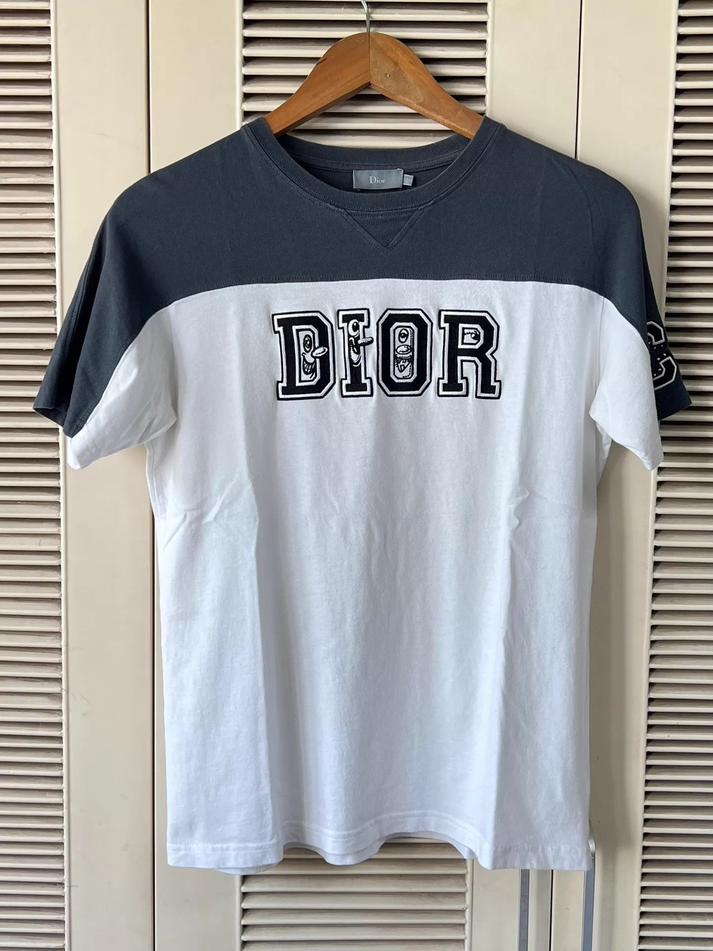 Dior Dior Women's Colorblock T-Shirt CD Logo Embroidery 12+ Size XXS / US 00 / IT 34 - 1 Thumbnail