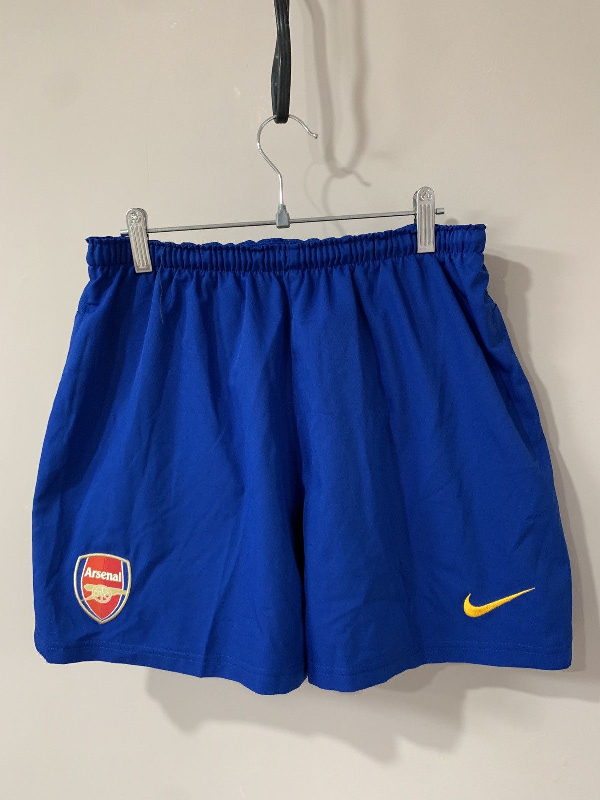 Arsenal London Home Football Shorts Nike Vintage Soccer