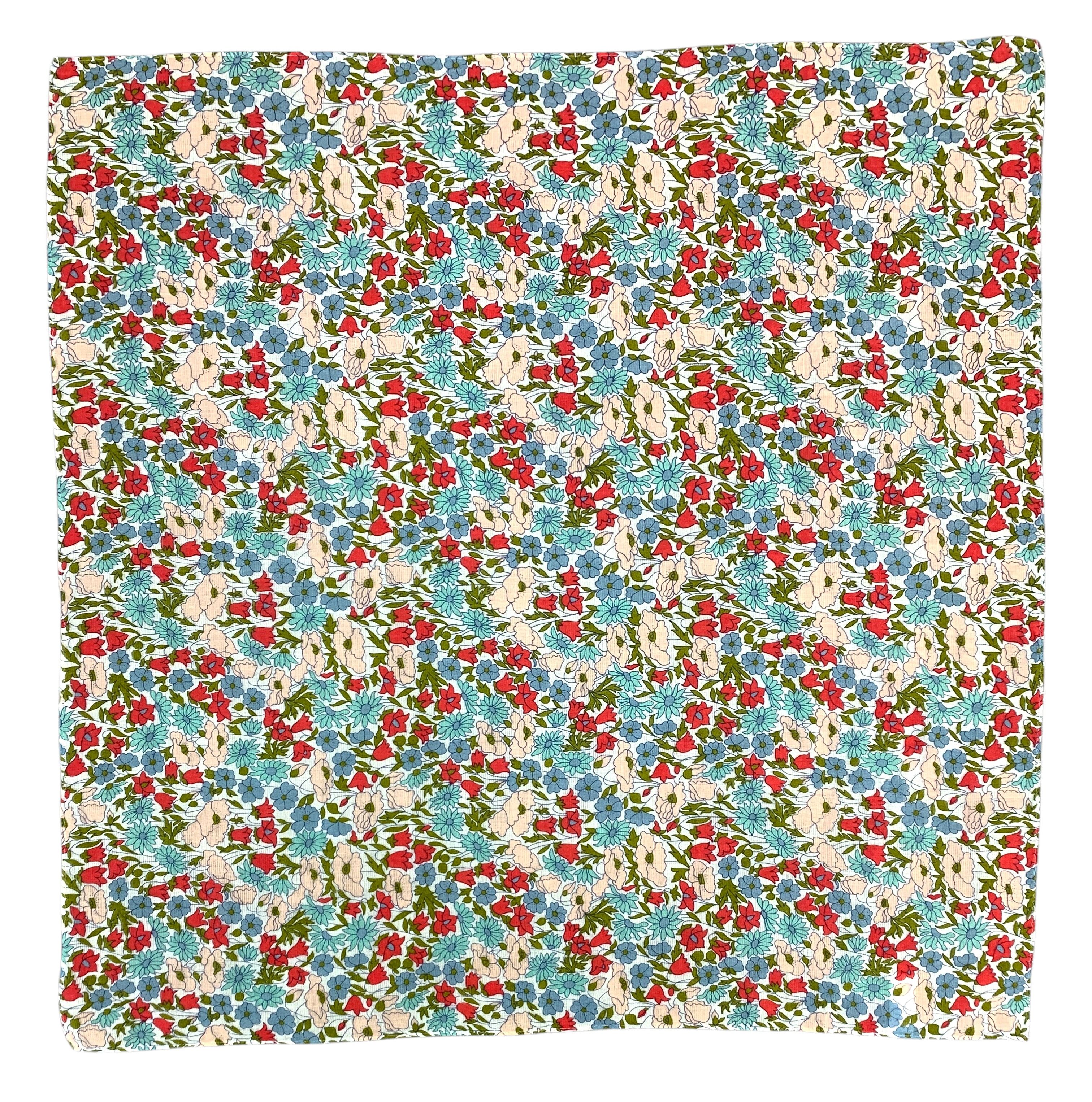Liberty × Vintage Vintage Liberty Neckerchief/ Handkerchief Scarves - HKA902 Size ONE SIZE - 2 Thumbnail
