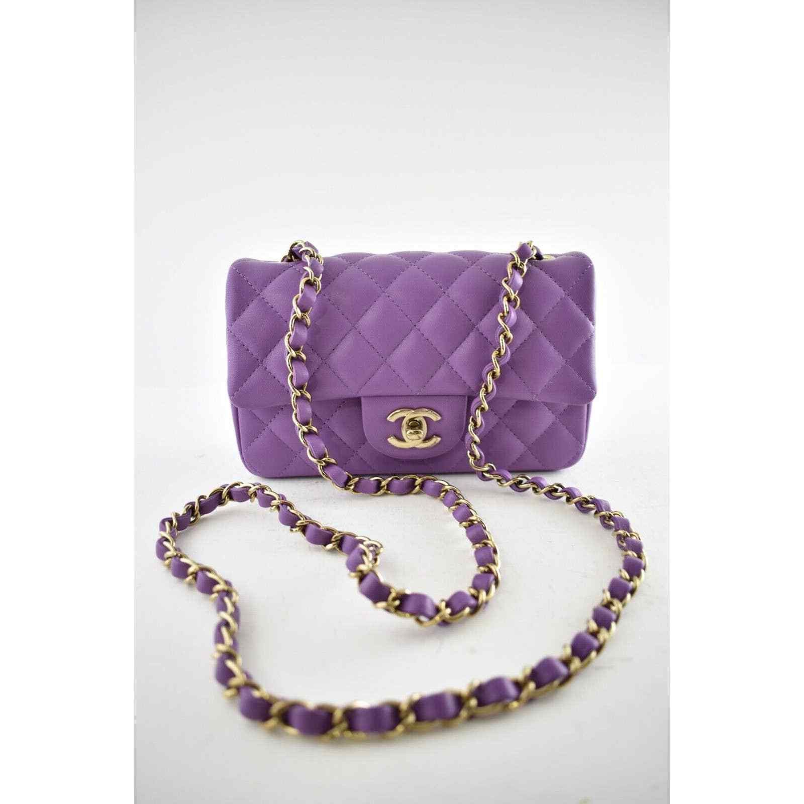 Chanel Chanel Chain Mini Flap Rectangle Quilted Crossbody Bag Size ONE SIZE - 4 Thumbnail