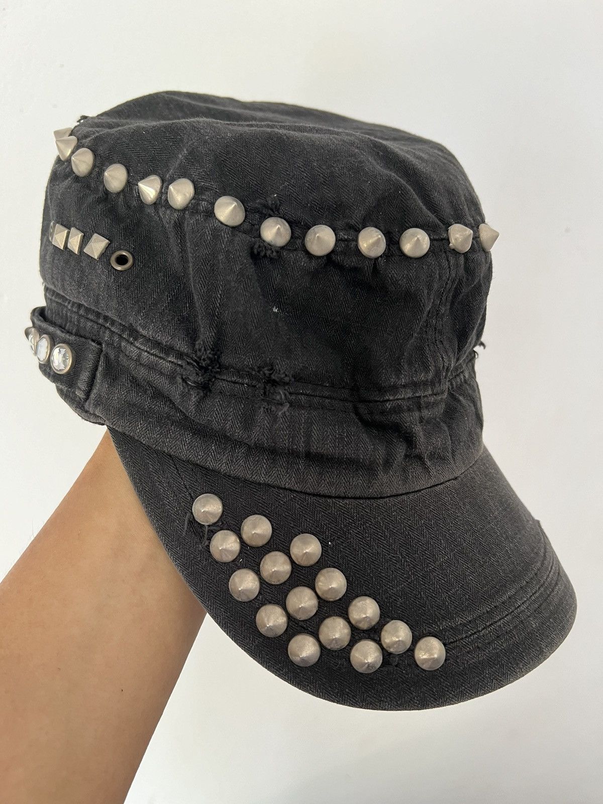 Japanese Brand Japanese Studded Cap Size ONE SIZE - 1 Thumbnail