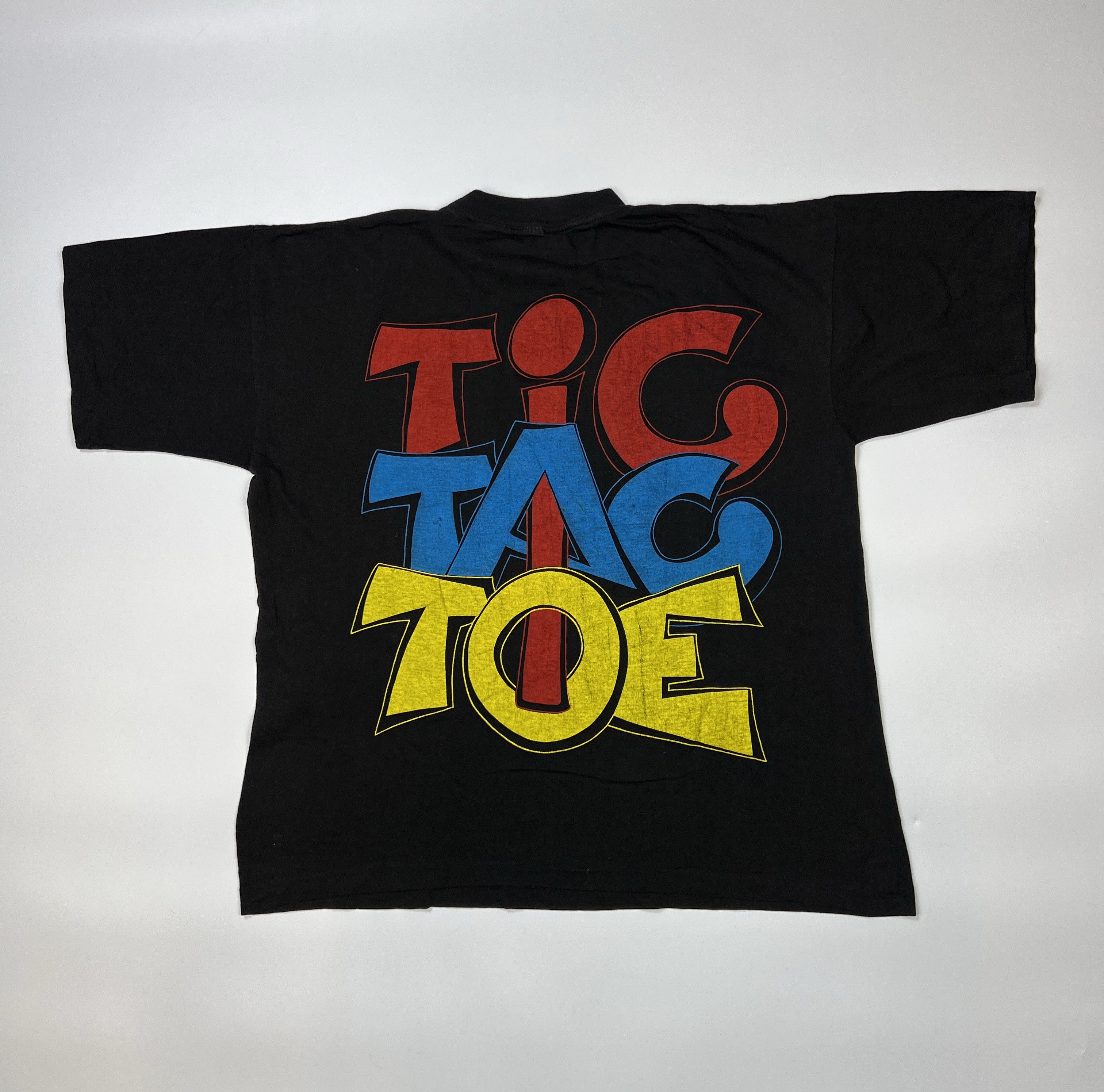 Vintage Vintage tic tac toe band t-shirt single stitch | Grailed