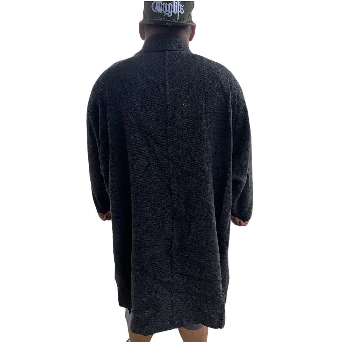 Yohji Yamamoto Vintage 80s Y’S Yohji Yamamoto Wool Long Jacket Size US L / EU 52-54 / 3 - 7 Thumbnail