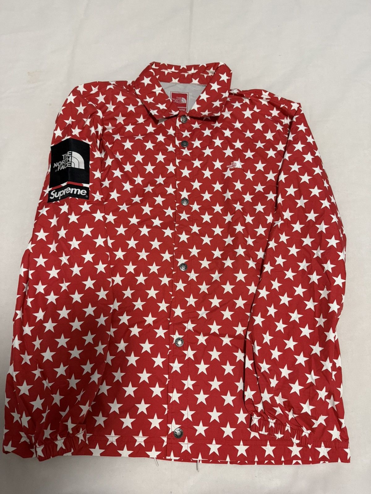 Supreme × The North Face Supreme tnf the north face 15ss red star coach jacket Size US M / EU 48-50 / 2 - 1 Thumbnail