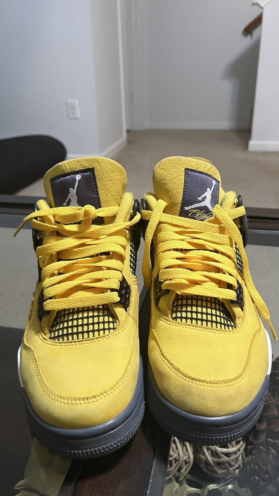 Jordan Brand Jordan 4s Yellow thunder Size US 8 / EU 41 - 3 Thumbnail