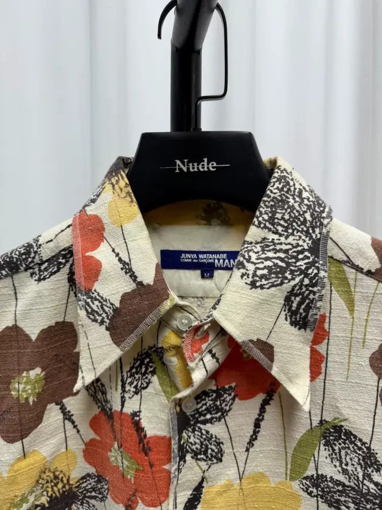 Junya Watanabe Junya Watanabe Flowers Print Shirt-2507 Size US M / EU 48-50 / 2 - 5 Thumbnail