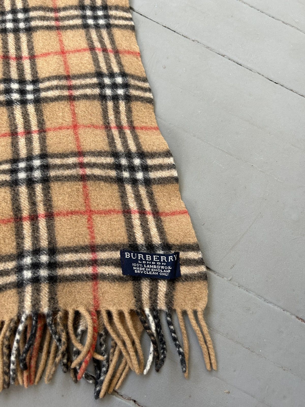 Burberry Burberry scarf 100% lambswool Size ONE SIZE - 3 Thumbnail