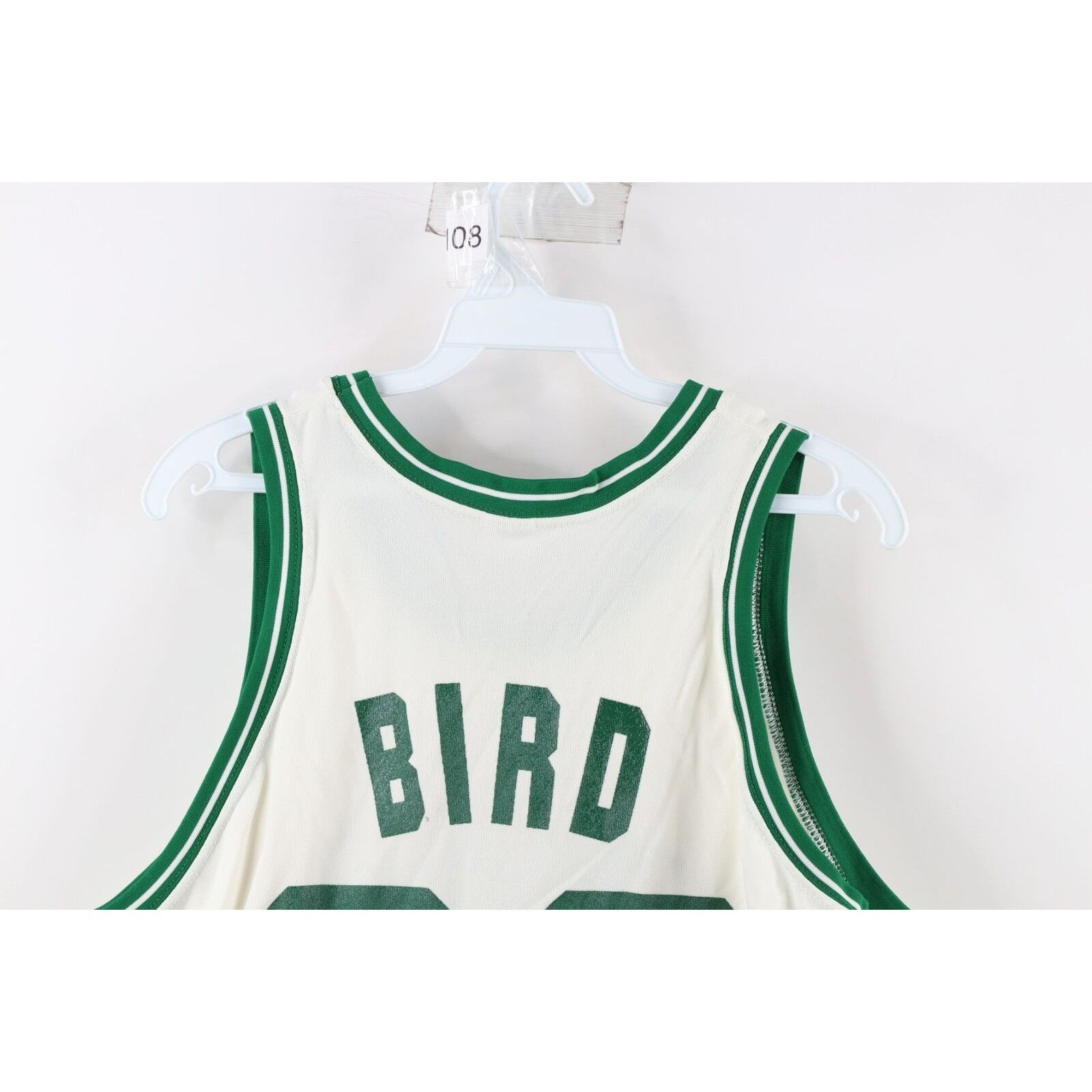 Vintage Vintage 80s Sand Larry Bird Boston Celtics Basketball Jersey Size US XL / EU 56 / 4 - 9 Thumbnail
