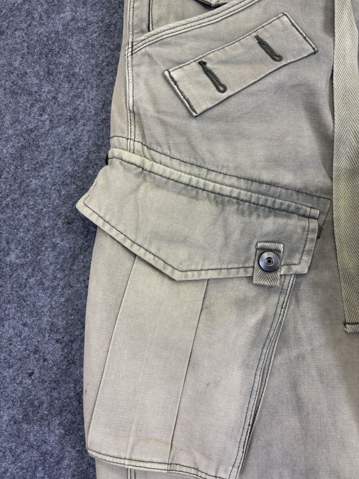 291295=Homme 💥Archival Artisan💥Very Rare 291295 Multipockets Pant F970 Size US 31 - 7 Thumbnail