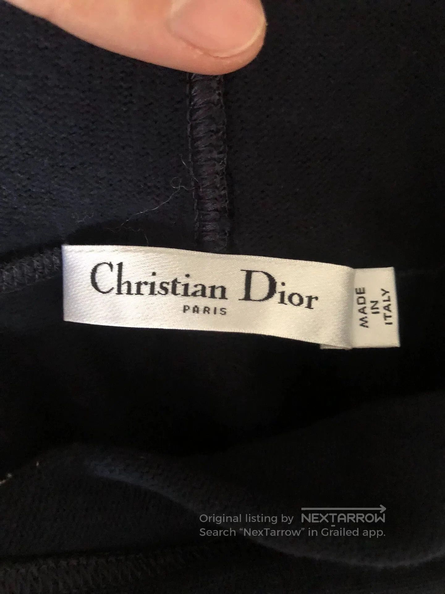 Dior dior ss24 black hoodie short sleeve sweatshirt. Size US S / EU 44-46 / 1 - 2 Thumbnail