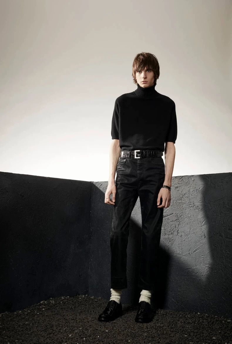 Saint Laurent Paris Saint Laurent Paris 20 FW catwalk red caterpillar pile soc Size ONE SIZE - 7 Thumbnail