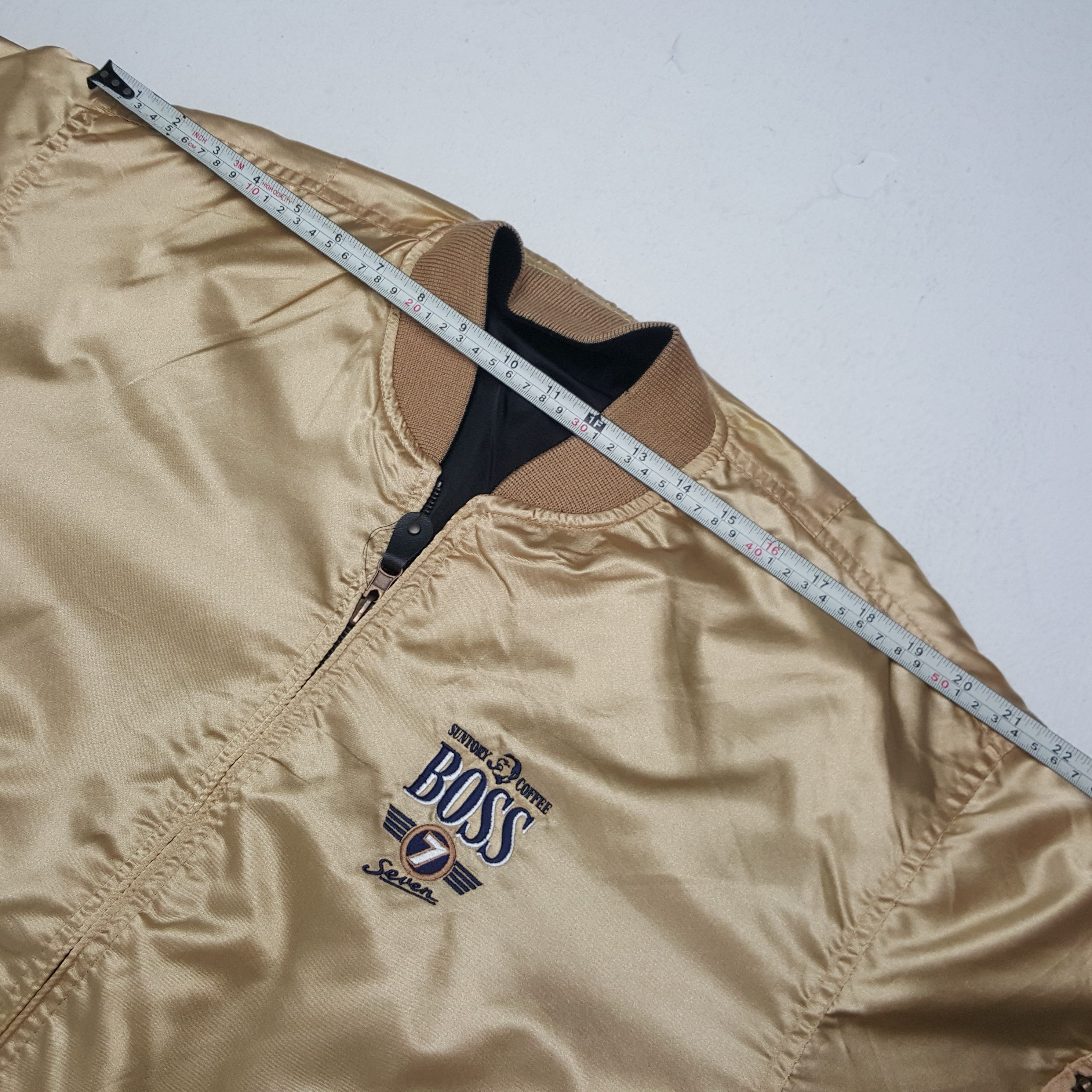Japanese Brand × Vintage Vintage Suntory Coffee Boss Reversible Jacket Size US L / EU 52-54 / 3 - 9 Thumbnail