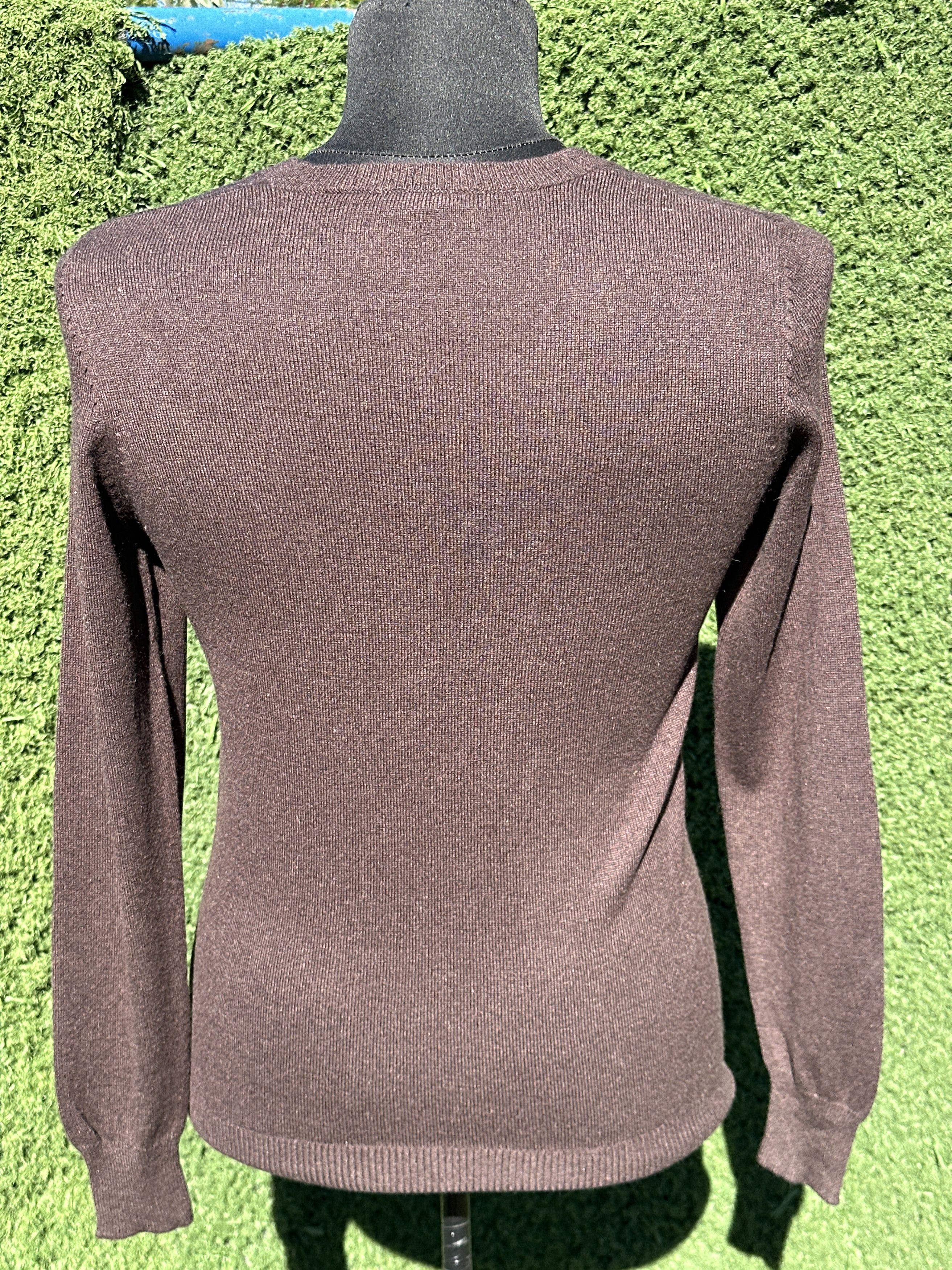 Hermes Rare 2000s Hermes Cashmere Silk Sweater Sleeve Size 42 Size M / US 6-8 / IT 42-44 - 7 Thumbnail