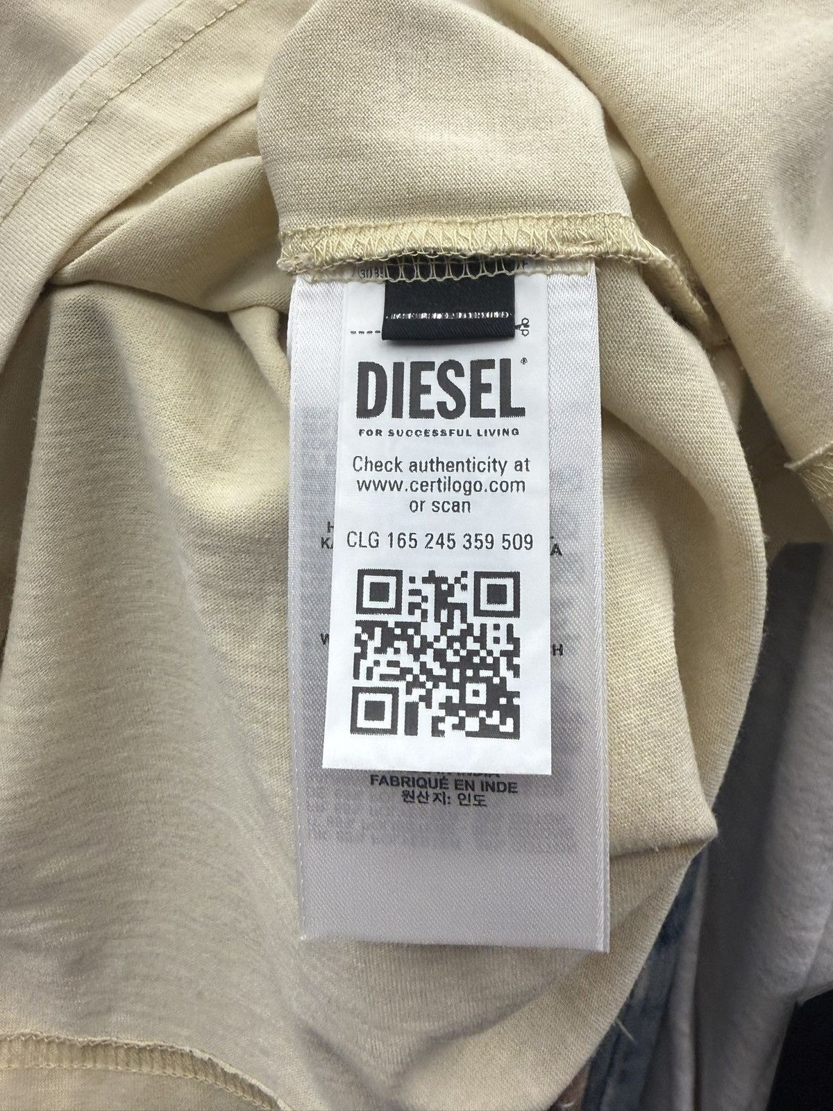 Diesel Diesel Lies Of Natural Cause Is For Wimps Tee Size US XL / EU 56 / 4 - 5 Thumbnail