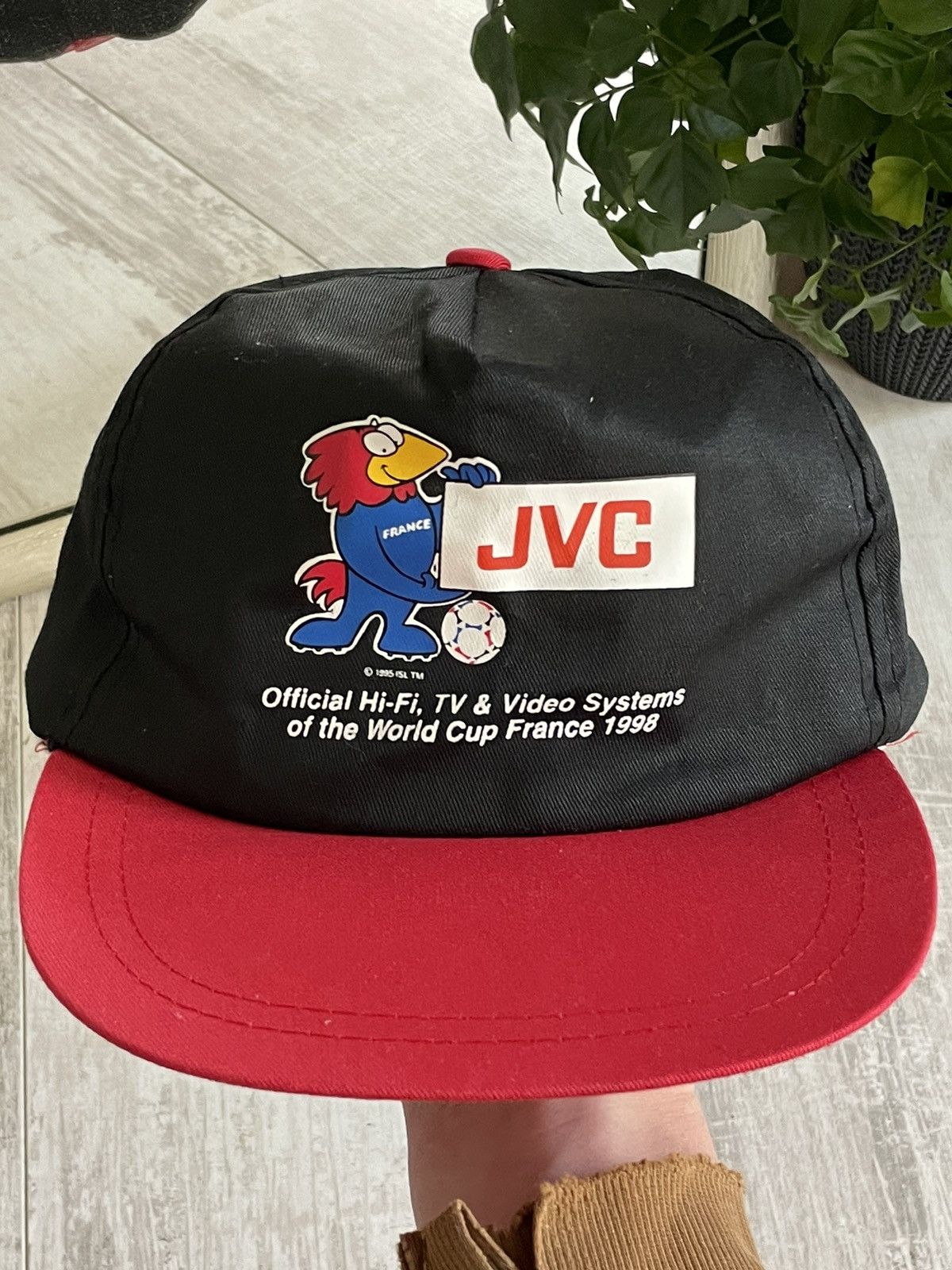 Vintage Fifa World Cup 1998 France Hat Official JVC Cap Vintage Size ONE SIZE - 1 Thumbnail
