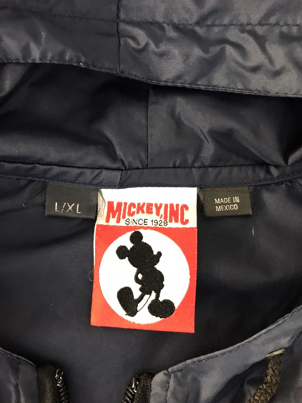 Disney × Mickey Mouse Vintage Windbreaker Mickey Mouse Half Zipper Hoodie Size US XL / EU 56 / 4 - 8 Thumbnail