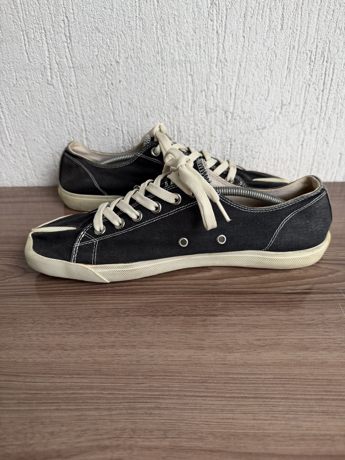 Maison Margiela Tabi canvas sneakers Size US 11 / EU 44 - 13 Thumbnail