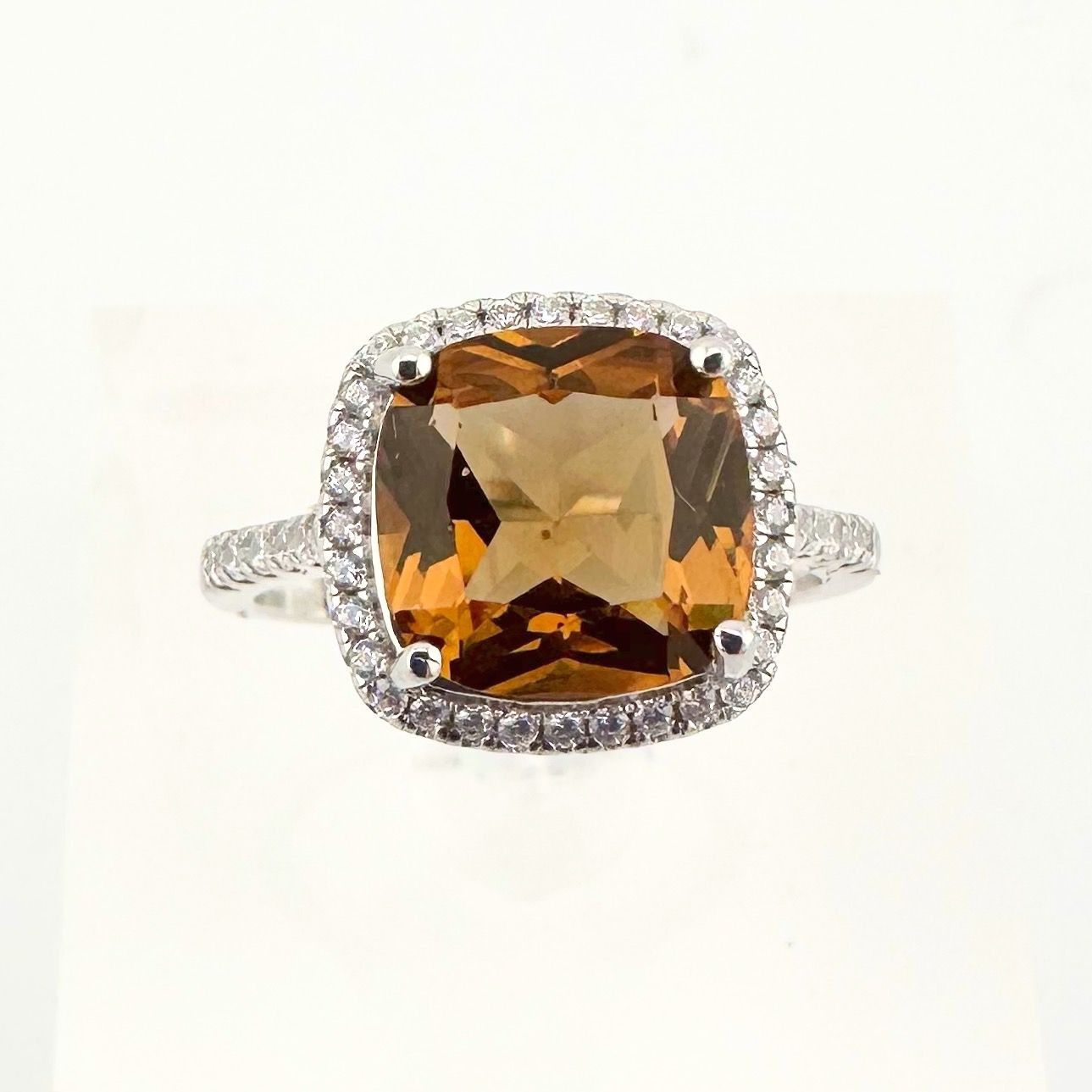 Other Beautiful 4.11 Ct Cushion cut Lab Grown Zulanite Ring Size ONE SIZE - 4 Thumbnail