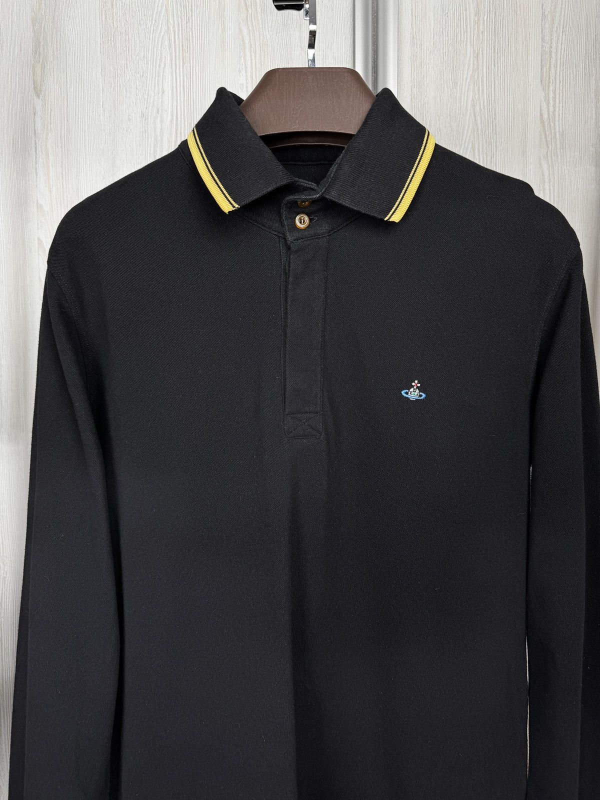 Vivienne Westwood Vivienne Westwood black striped rugby polo shirt Size US L / EU 52-54 / 3 - 3 Thumbnail