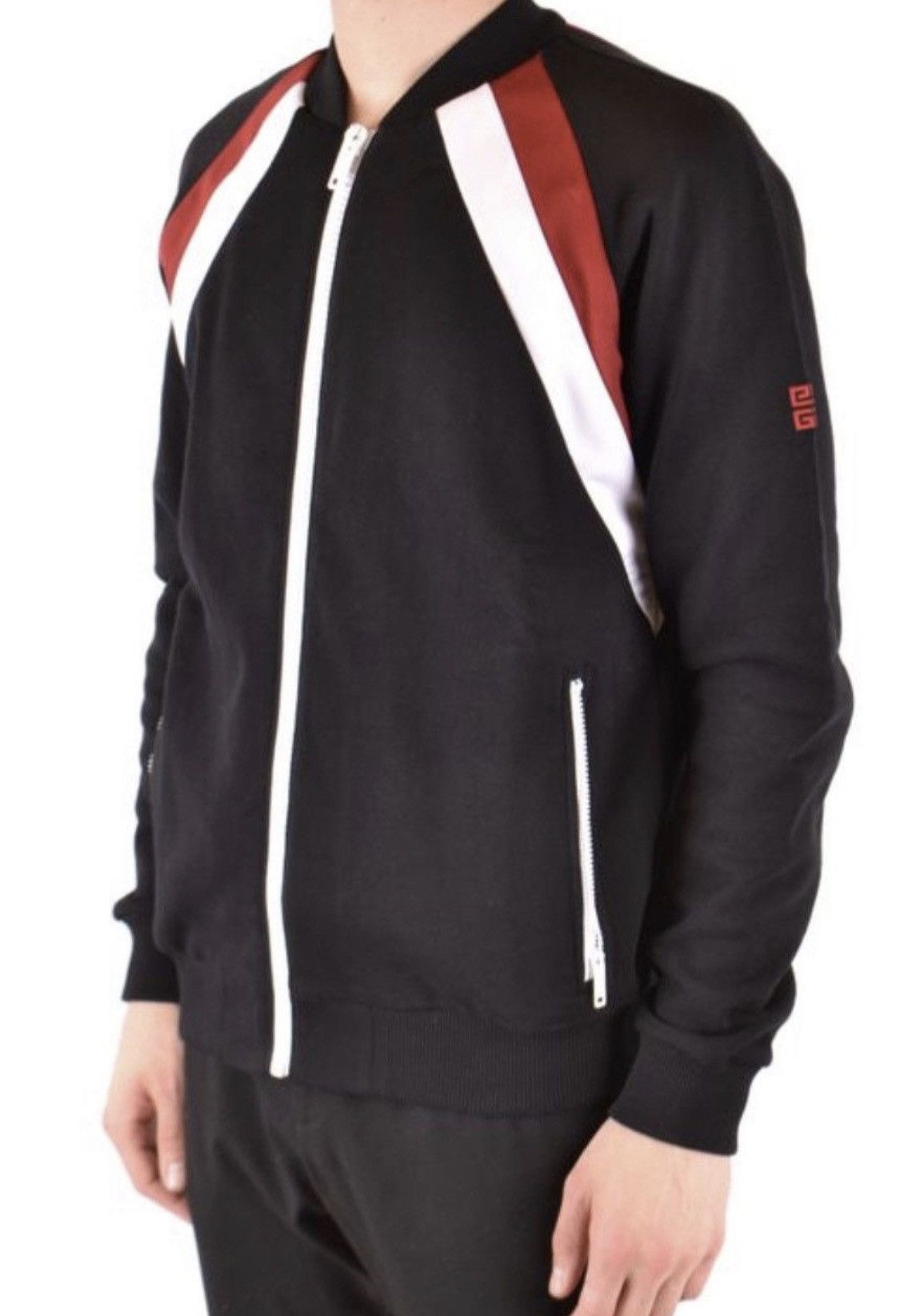 Givenchy Givenchy classic zipper light jacket college style Size US L / EU 52-54 / 3 - 2 Thumbnail
