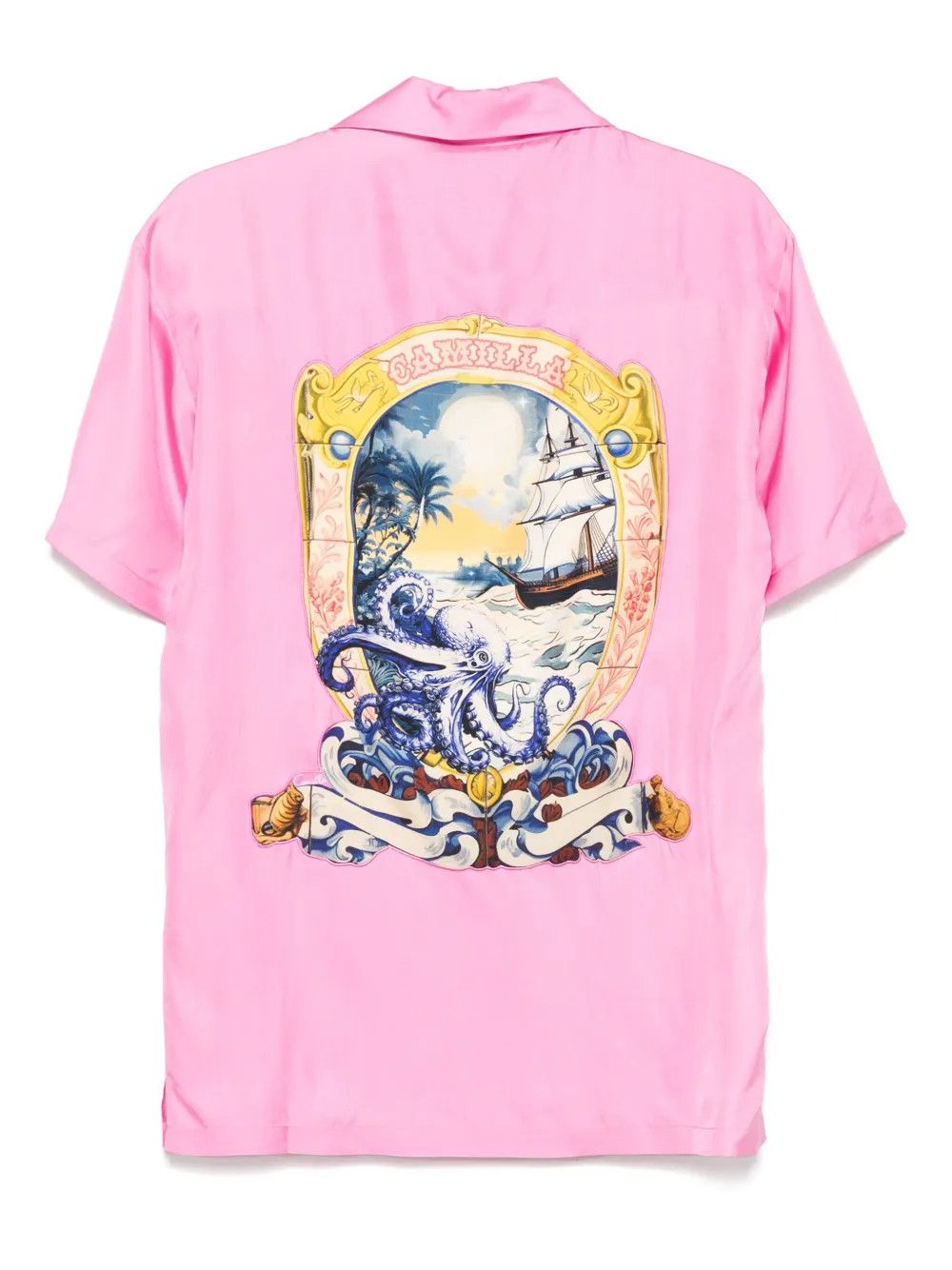 Other Men’s Pink Print Shirt – Casual Stylish Statement Size US L / EU 52-54 / 3 - 2 Thumbnail