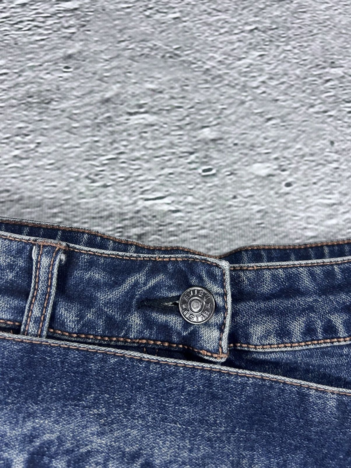 Evisu Evisu Donna vintage navy blue skirt seagulls Y2K Size 30" / US 8 / IT 44 - 6 Thumbnail