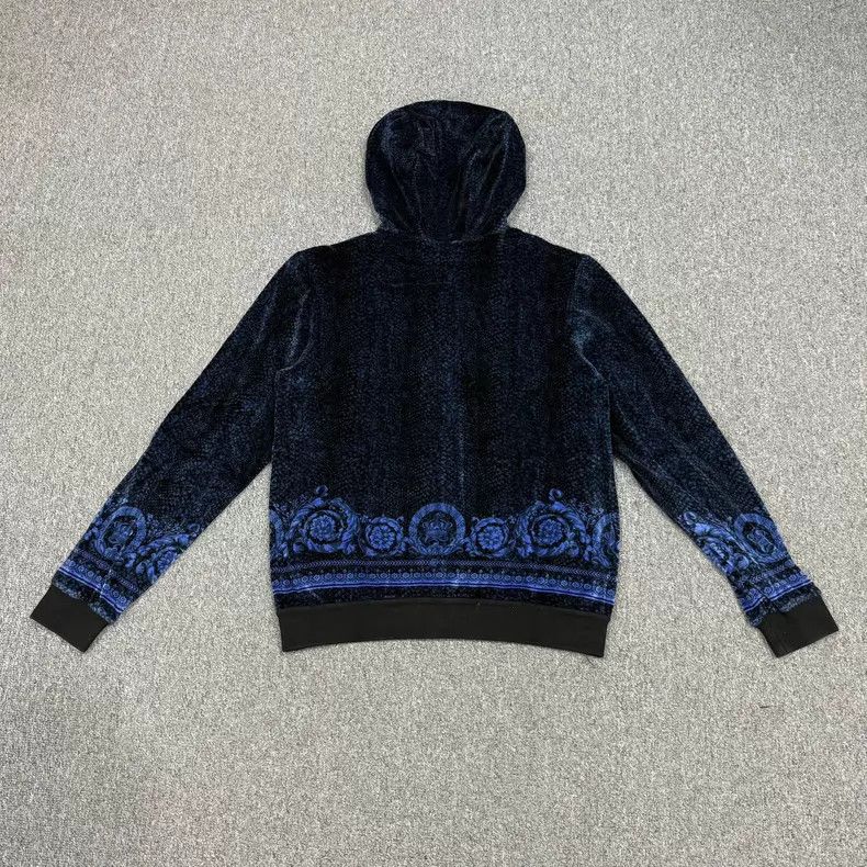 Versace Versace Black and Blue Velvet Medusa Portrait Set Size XS / US 0-2 / IT 36-38 - 3 Thumbnail