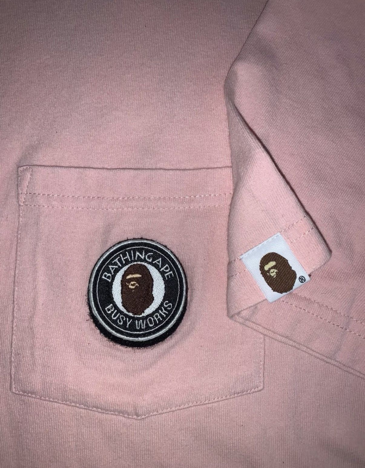 Bape BAPE OG Nigo era pink short-sleeve tee Size US XL / EU 56 / 4 - 3 Thumbnail