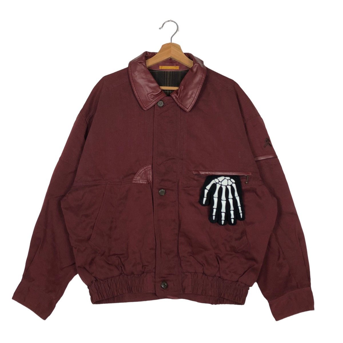 Japanese Brand 🔥90’s Vintage Bomber Jacket Lancel Paris Issey Miyake Size US M / EU 48-50 / 2 - 2 Thumbnail