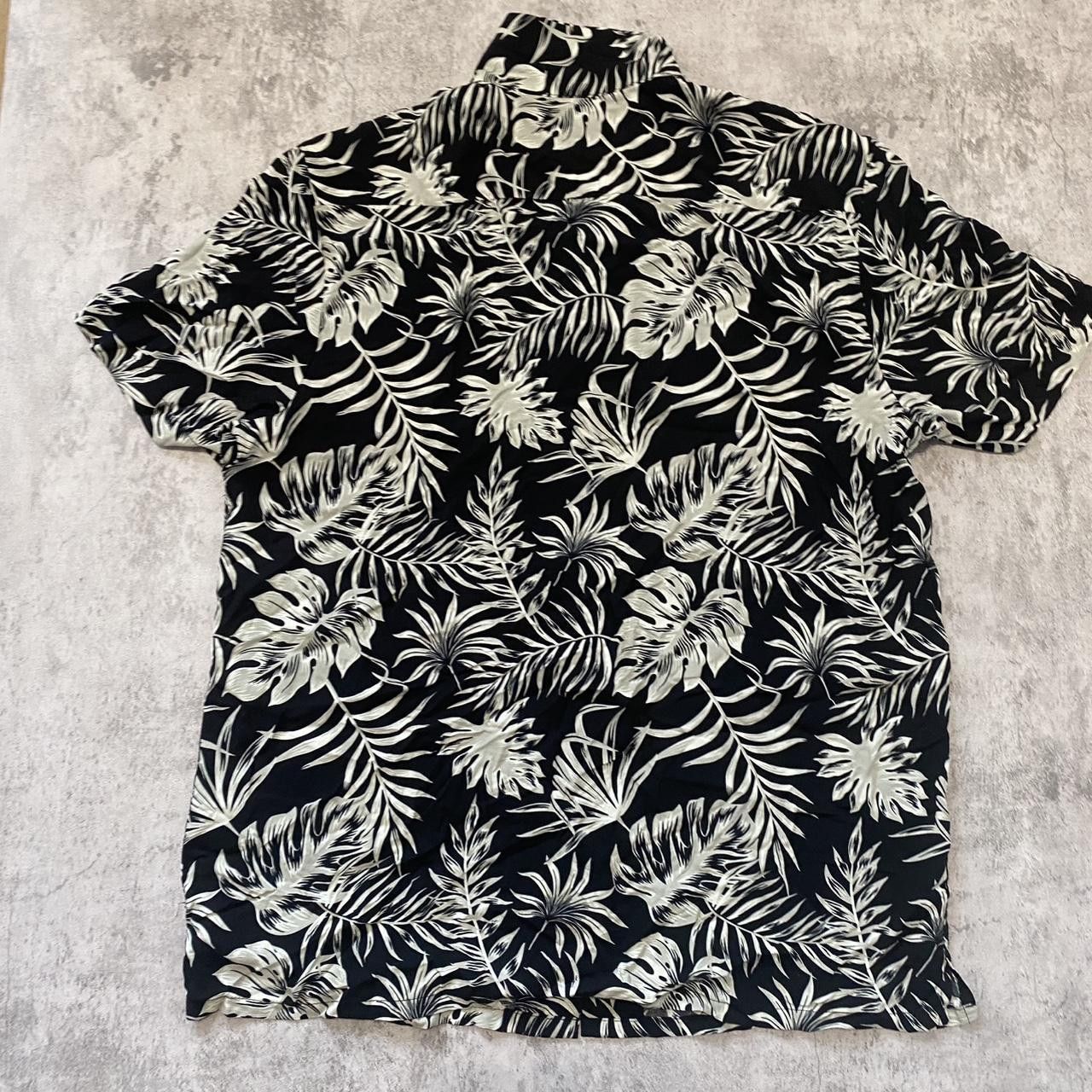 Other Black and white tropical print shirt Size US XL / EU 56 / 4 - 2 Thumbnail