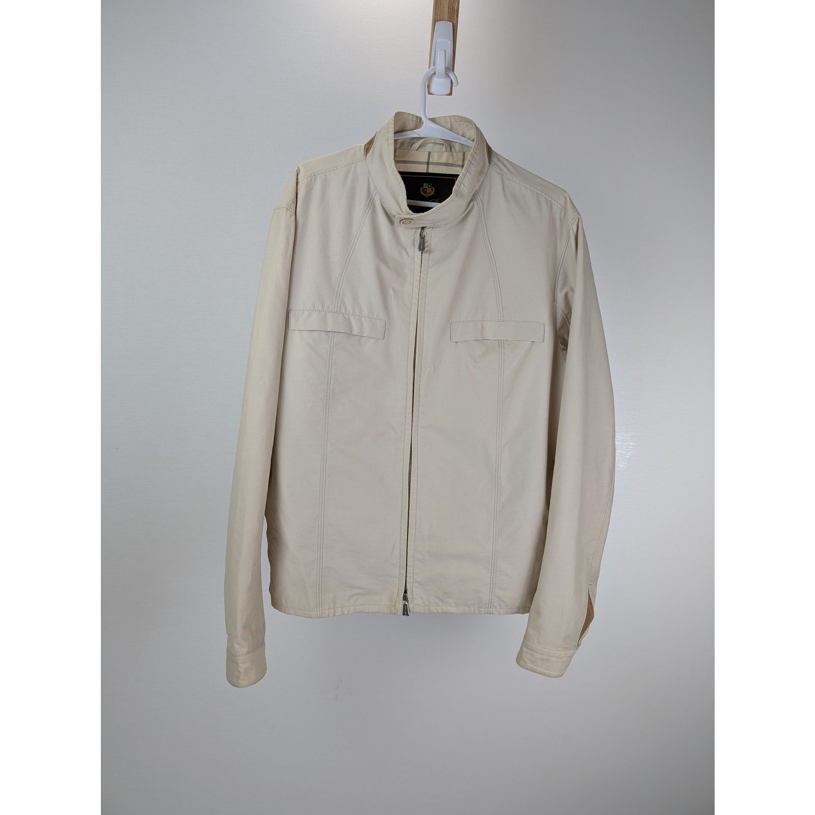 Loro Piana o1rshd1 CC20 Vestes Blousons Jacket in Beige Size US M / EU 48-50 / 2 - 7 Thumbnail