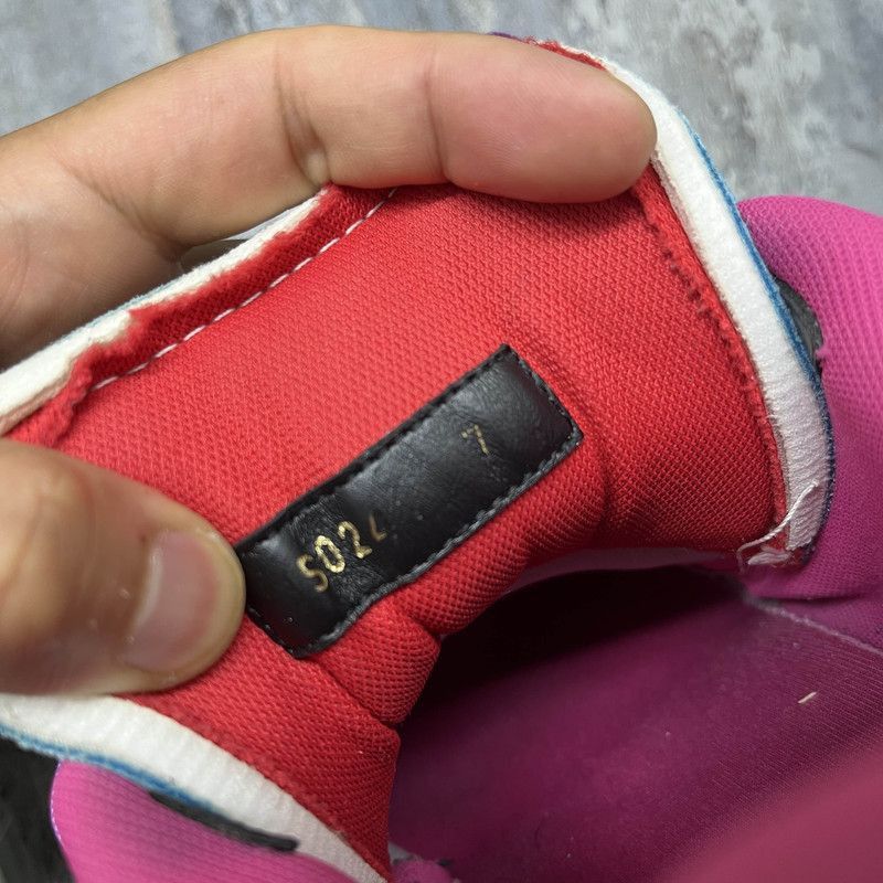 Louis Vuitton Louis Vuitton Colorful Low-top Fashion Sneakers -2508 Size US 8 / EU 41 - 3 Thumbnail