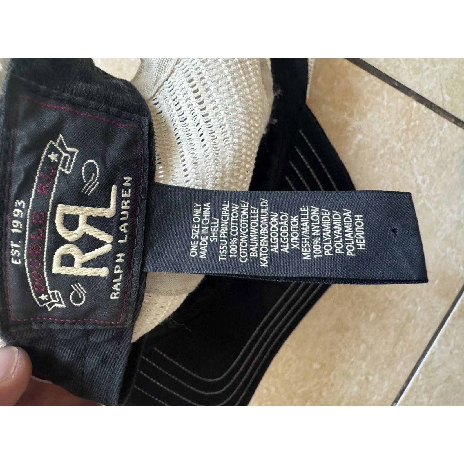 RRL Ralph Lauren RRL Ralph Lauren Double RL Corduroy Mesh Trucker Cap Size ONE SIZE - 7 Thumbnail