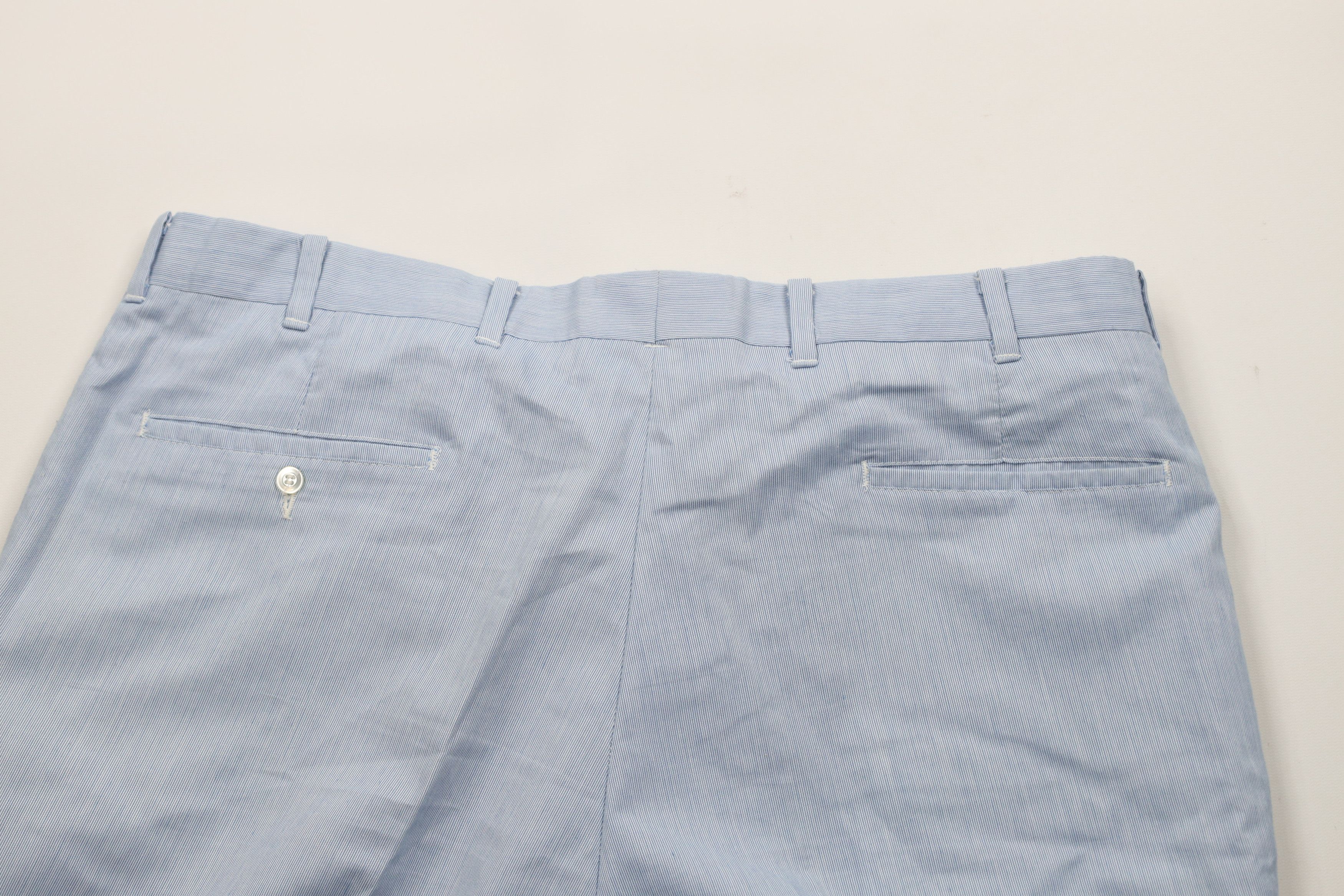 Vintage Vintage 70s Streetwear Above Knee Chino Golf Shorts Blue USA Size US 38 / EU 54 - 9 Thumbnail