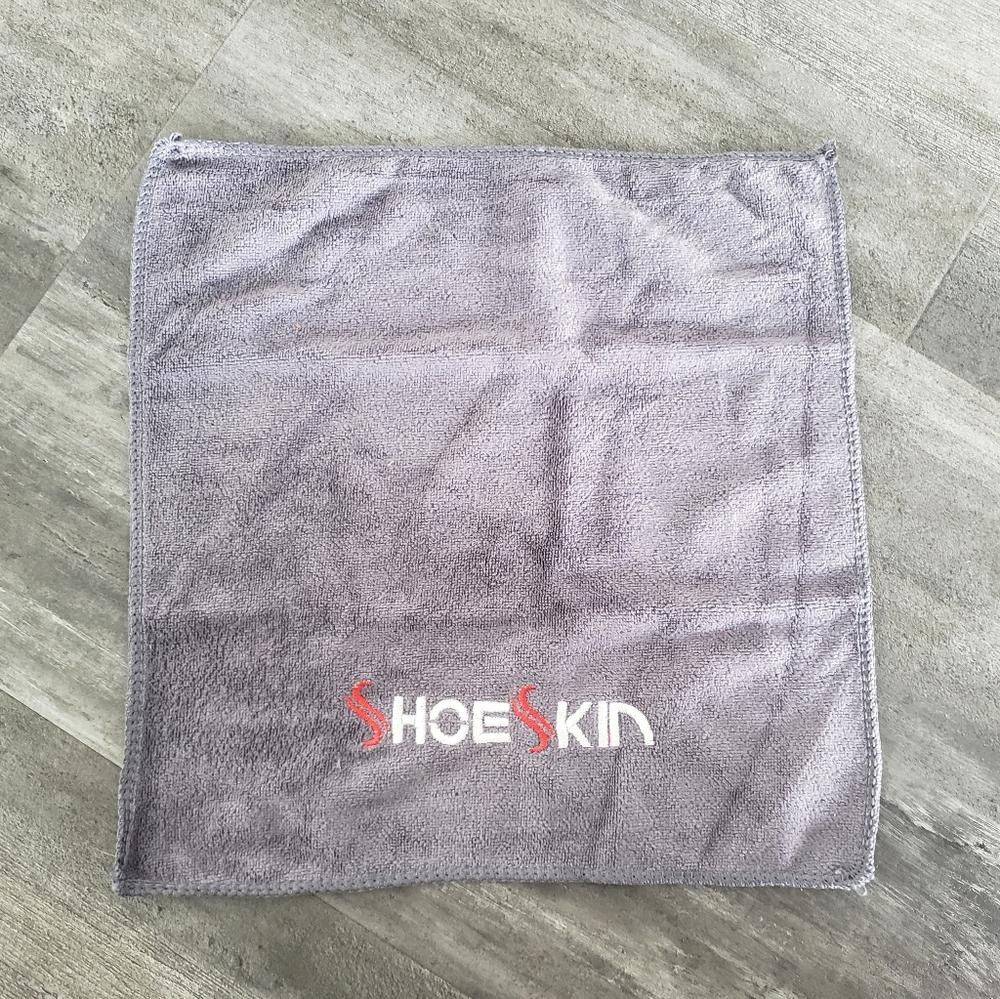 Designer Grey Shoe Skin Microfiber Cloth Size ONE SIZE - 2 Thumbnail