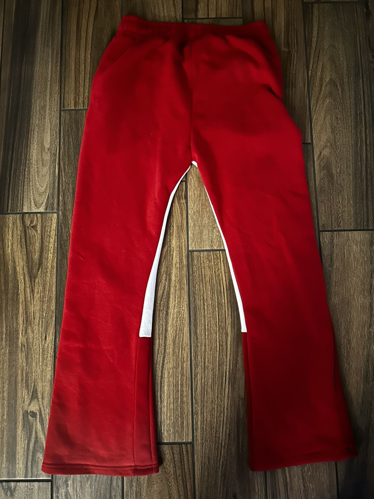 Other Red Graphic Flared Sweatpants Size US 30 / EU 46 - 2 Thumbnail