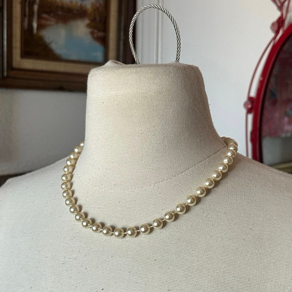 Other white faux pearl necklace Size ONE SIZE - 1 Thumbnail
