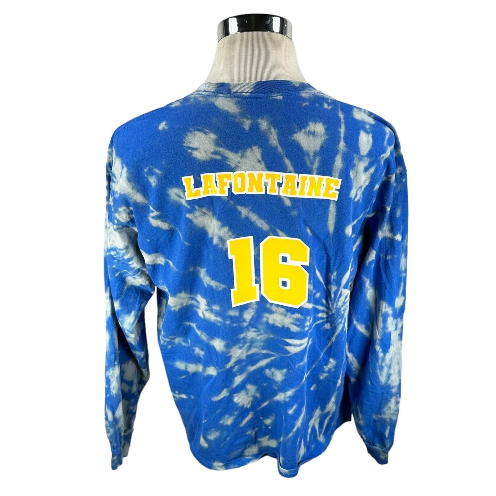 NHL Buffalo Sabres LaFontaine T-Shirt Medium Tie Dye Long Sleeve Size US M / EU 48-50 / 2 - 7 Thumbnail