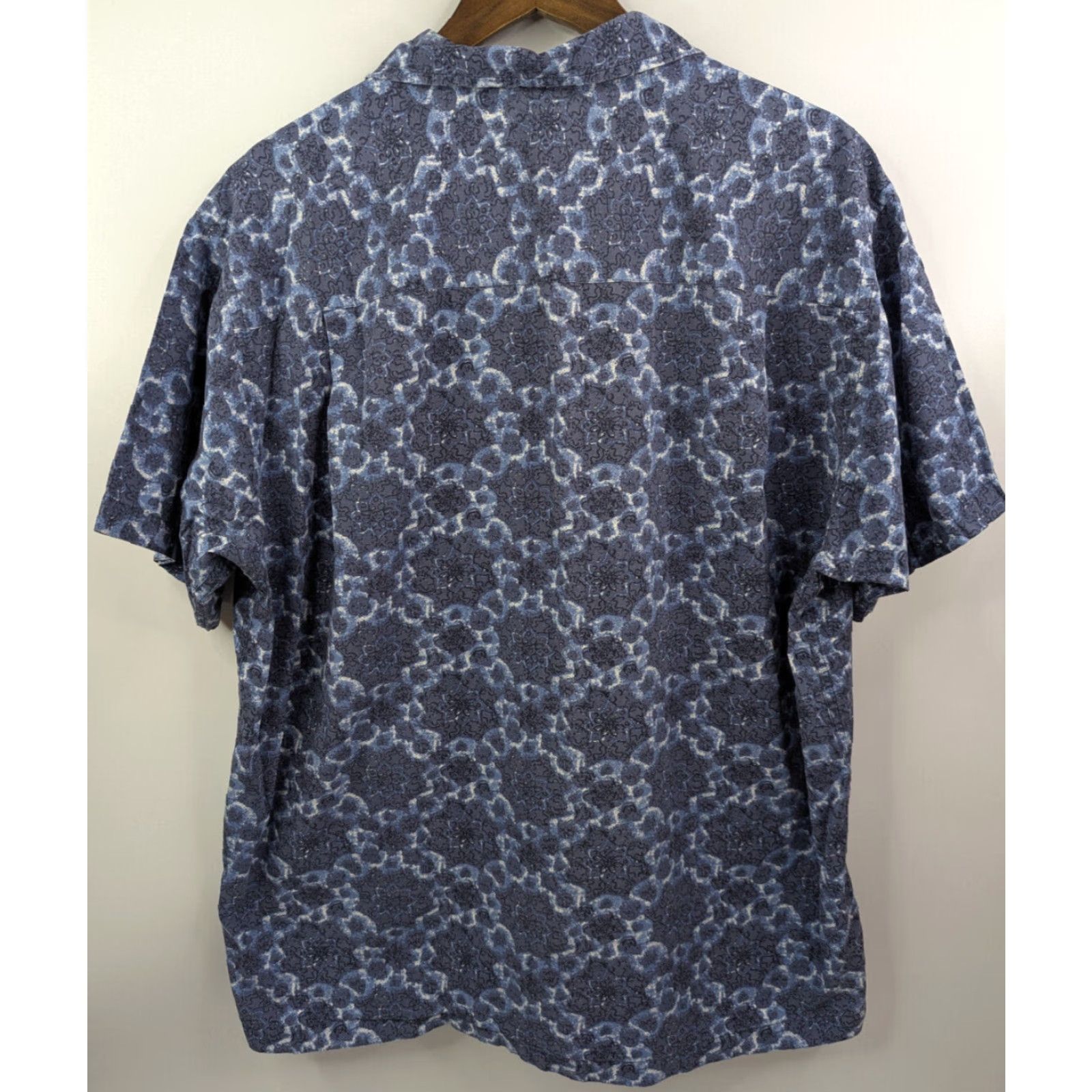 Arrow Bleu by Arrow Hawaiian Loop Collar Shirt Large Button Up Short Sleeve Floral Shirt Size US L / EU 52-54 / 3 - 3 Thumbnail