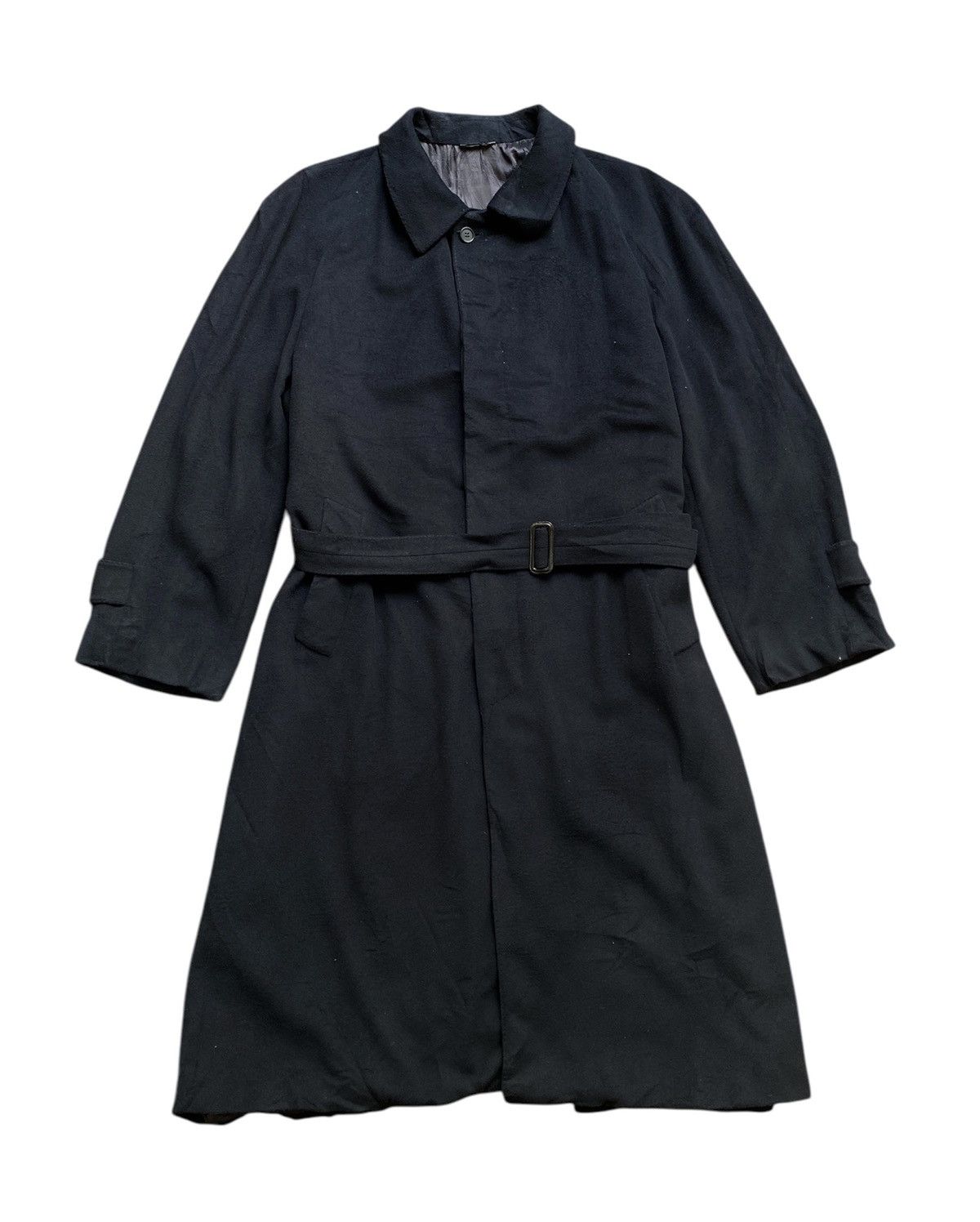 Loro Piana Vintage Loro Piana Wool Long Coat Oversize Size US XL / EU 56 / 4 - 3 Thumbnail