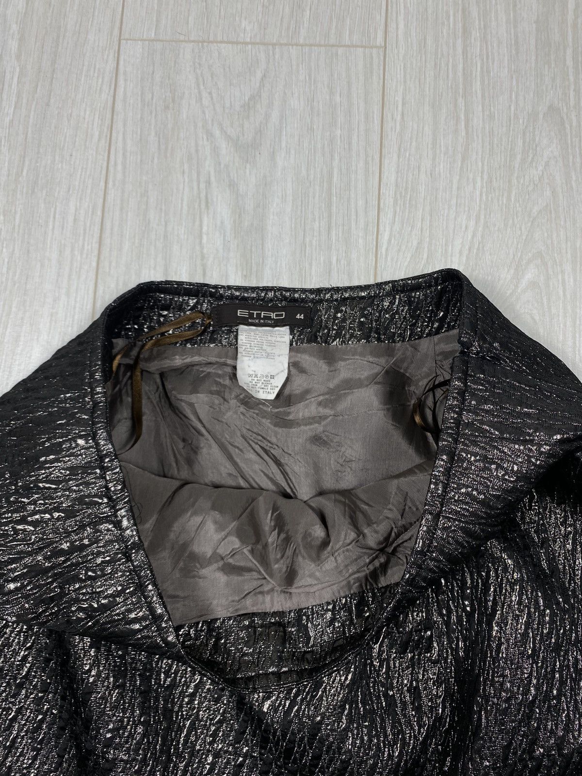 Etro Etro Jacquard Pleated Skirt Size 30" / US 8 / IT 44 - 6 Thumbnail