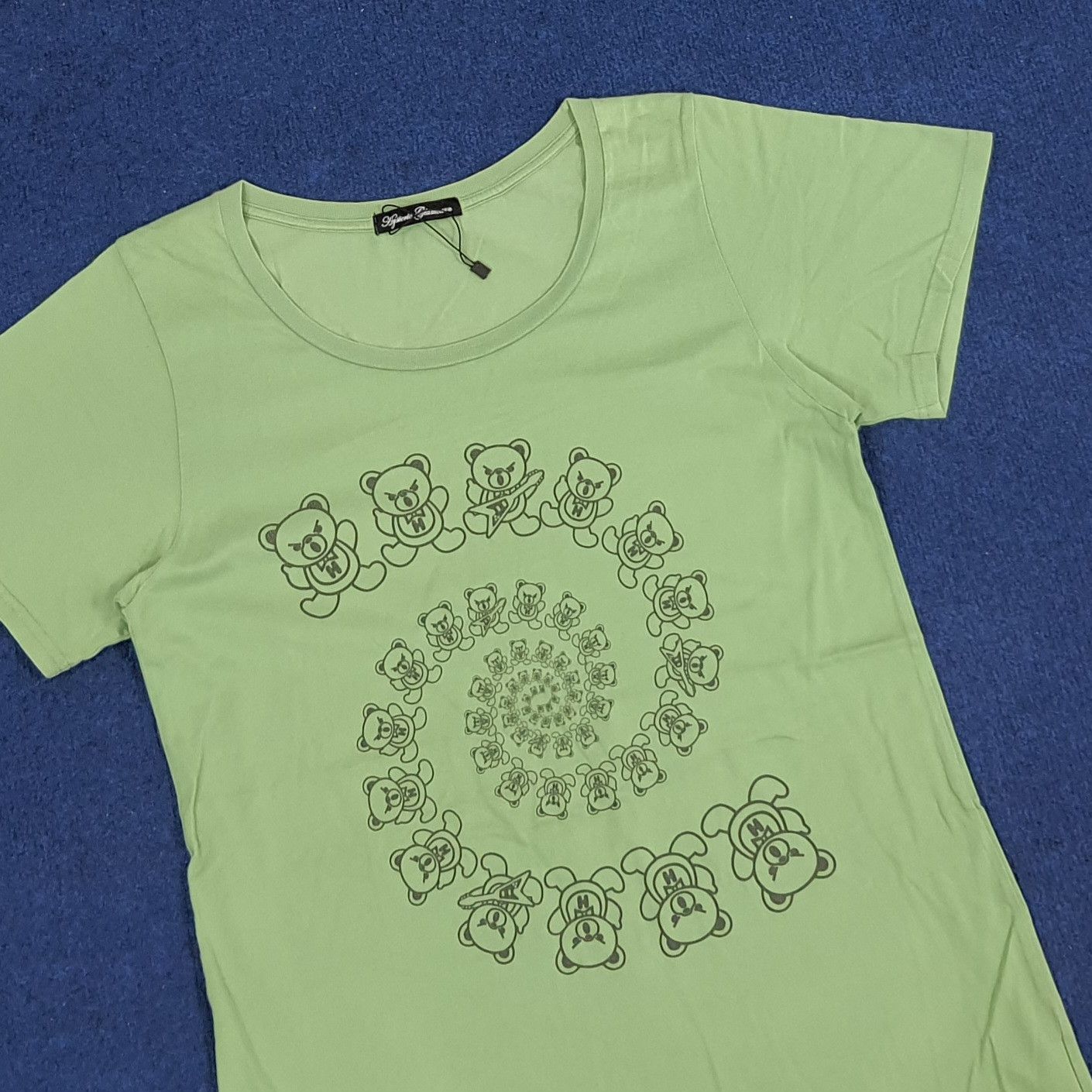 Hysteric Glamour × Japanese Brand × Vintage Vintage Hysteric Glamour Bear Japanese Brand Tshirt Size US S / EU 44-46 / 1 - 2 Thumbnail