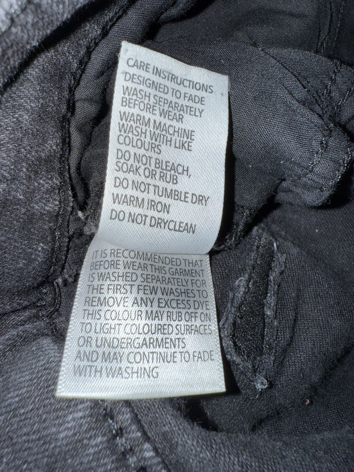 Other Black Straight Leg Jeans Size US 34 / EU 50 - 9 Thumbnail