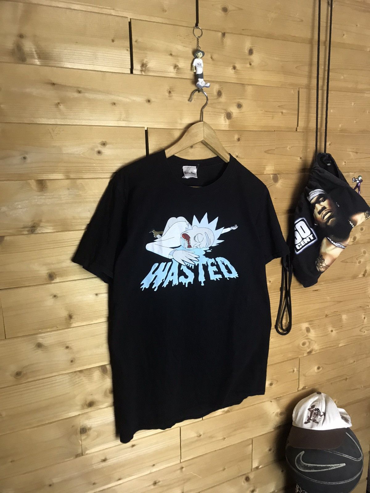 Cartoon Network Rick and Morty wasted t shirt Size US L / EU 52-54 / 3 - 2 Thumbnail